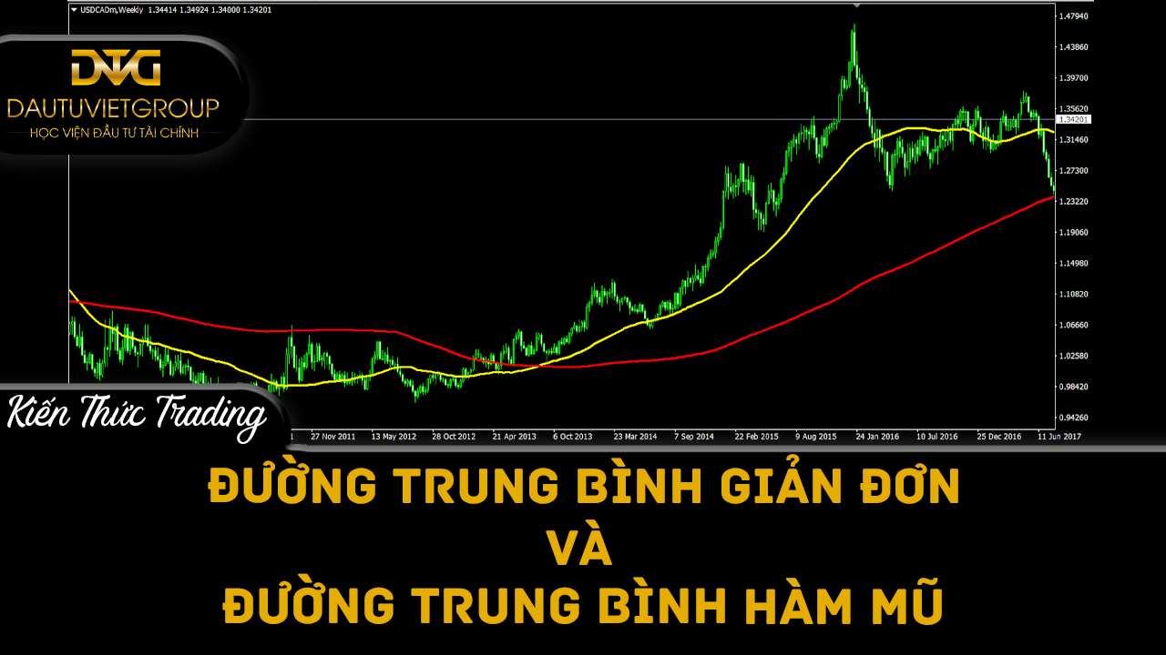 Đường trung bình động đơn giản so với Đường trung bình động hàm mũ