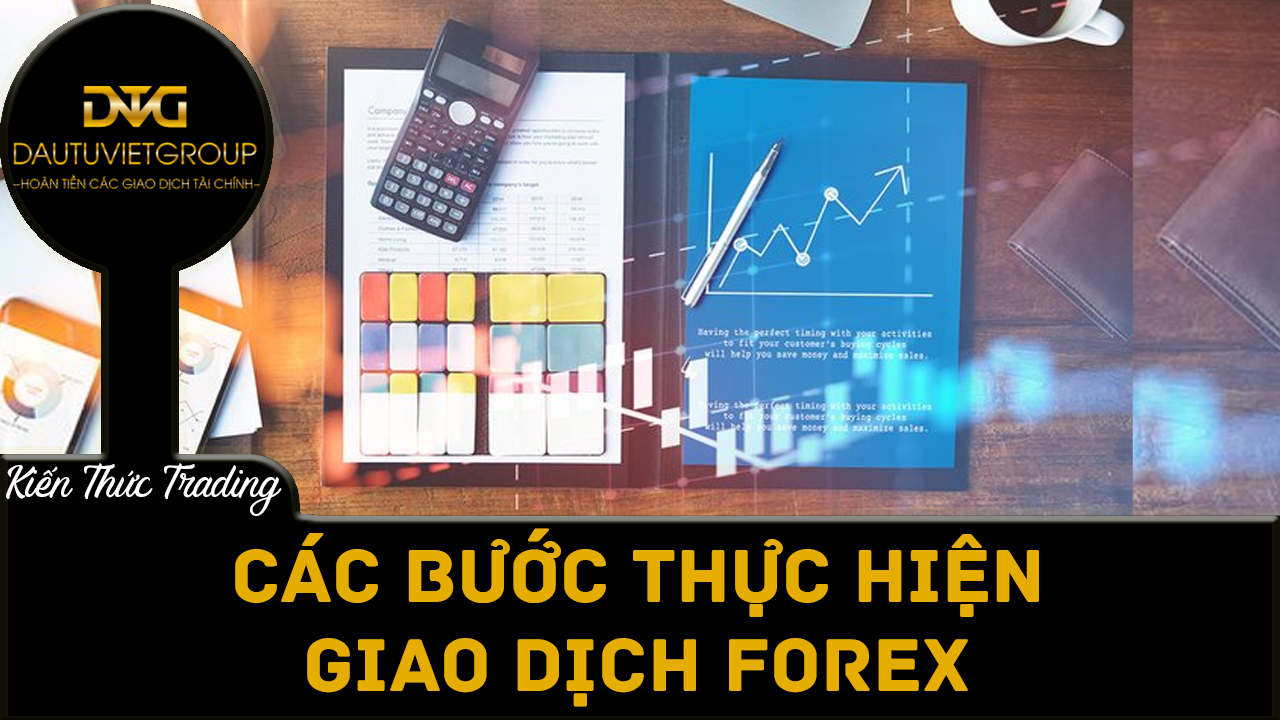 Các bước thực hiện giao dịch Forex