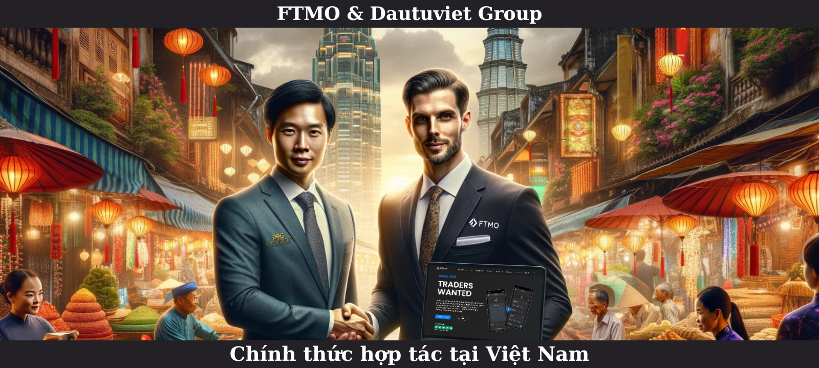 FTMO hợp tác Dautuviet Group – Sự đột phá hoàn hảo